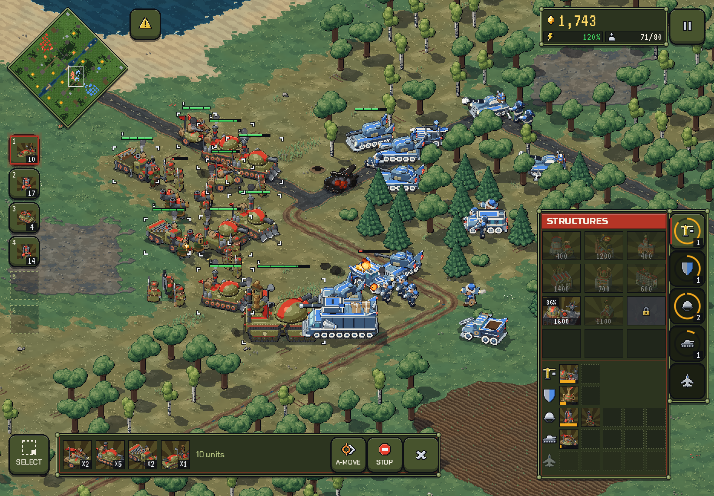 Iron Union au front sur iPad.