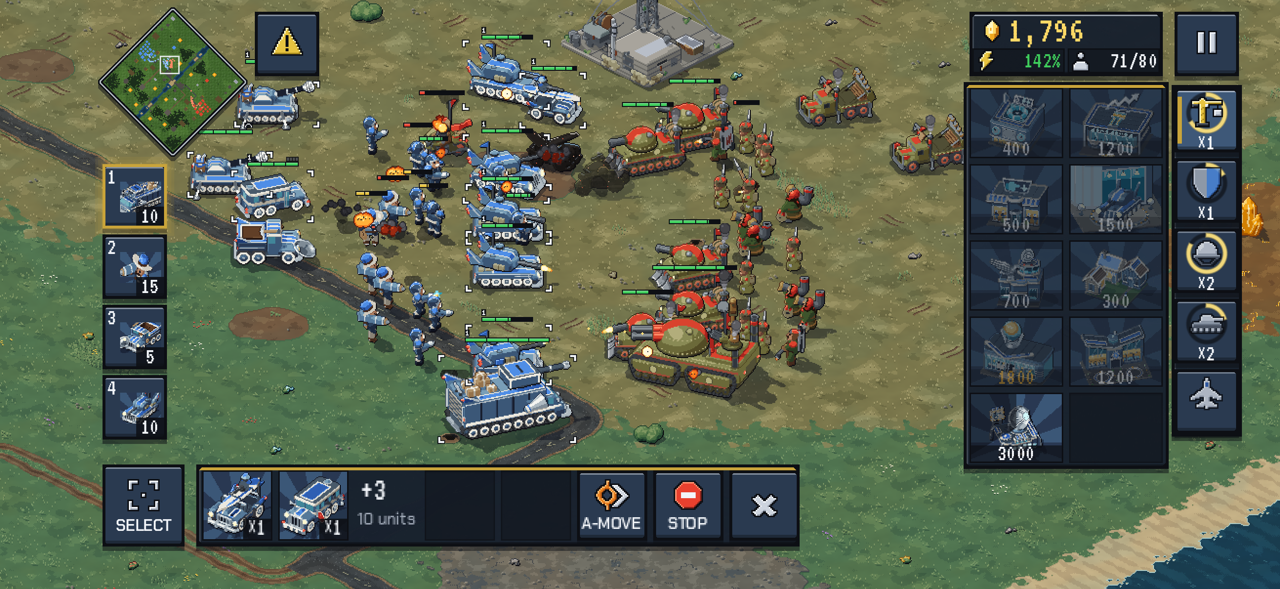 Liberty Pact au front sur iPhone.